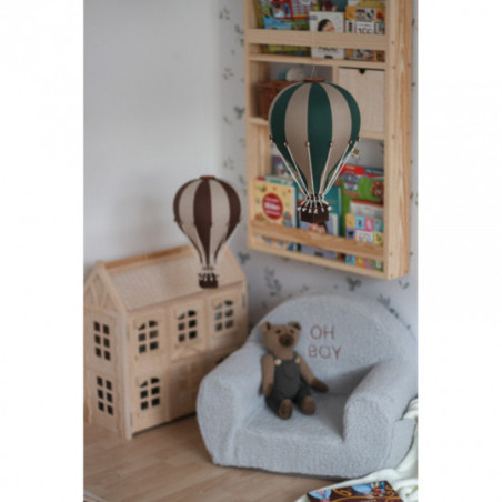 Super Balloon - Luftballong Medium beige / grön