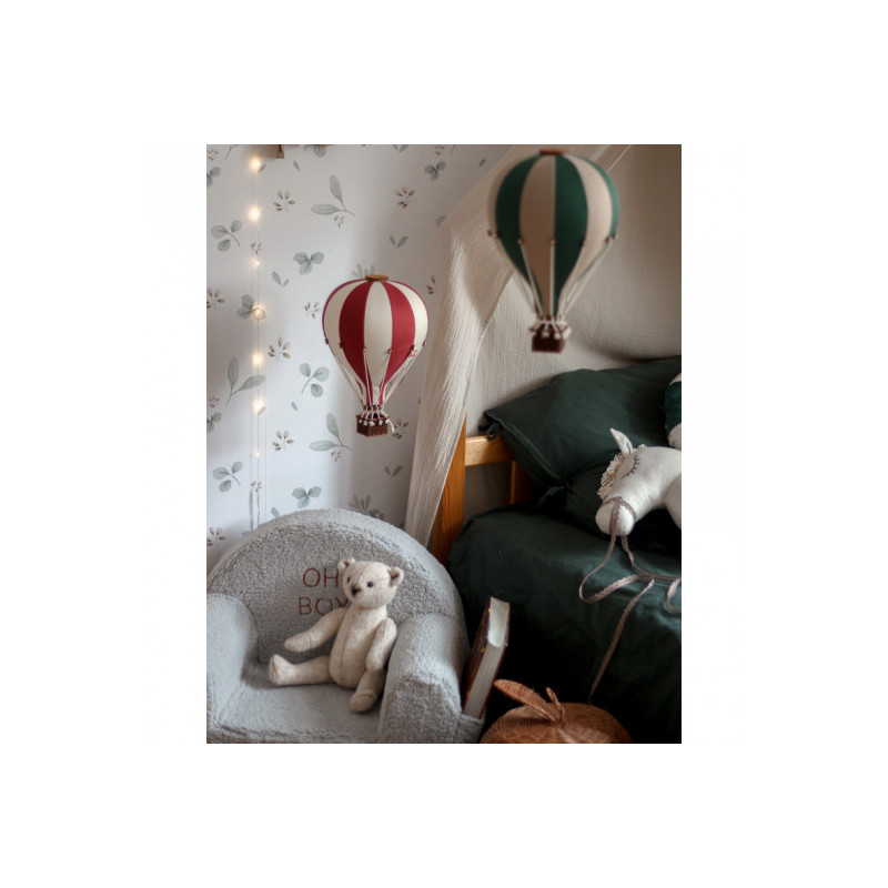 Super Balloon - Luftballong Medium beige / grön