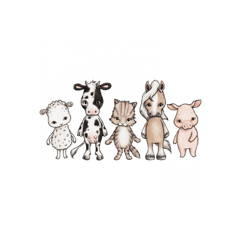 Stickstay - Wallstickers, Bondgårdens vänner