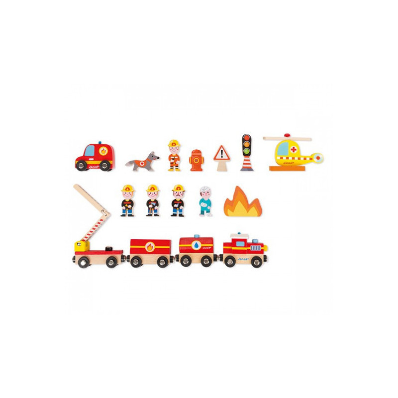 Janod - Tågbana Brandmän