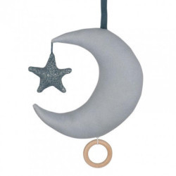 Saga Copenhagen - Speldosa, Måne Baby blue