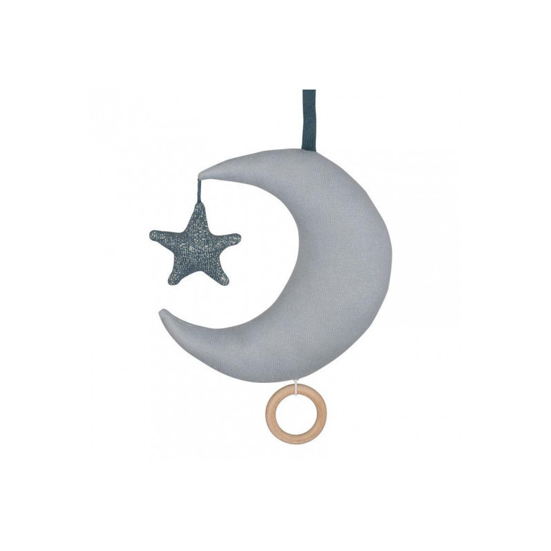 Saga Copenhagen - Speldosa, Måne Baby blue