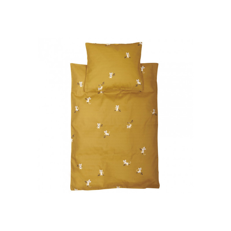 Roommate -  Bäddset till docksäng - Tiger