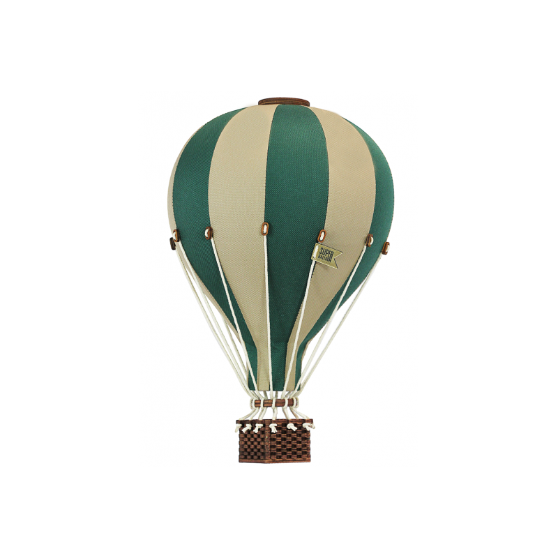 Super Balloon - Luftballong Small beige / grön