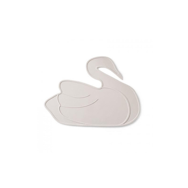 Lille Vilde - Svan Underlägg, Beige / grå