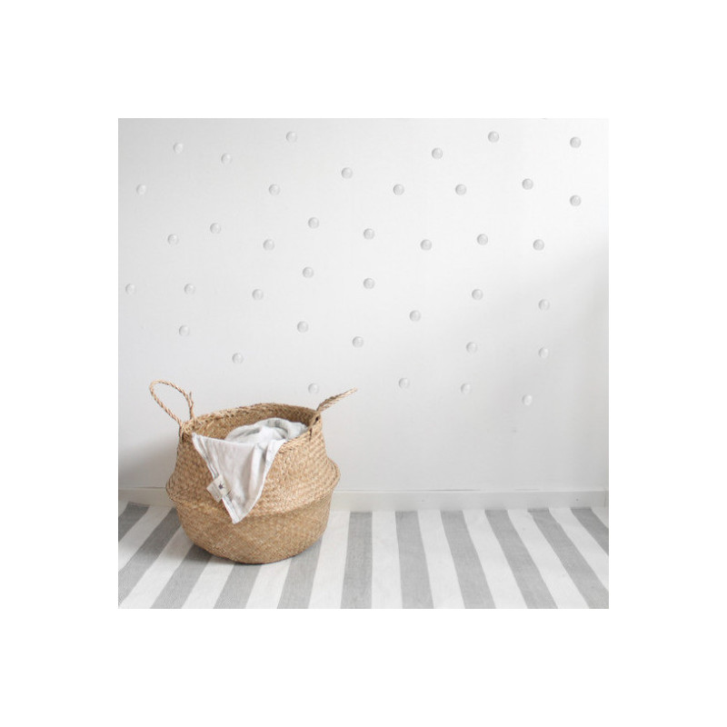 Stickstay - Wallstickers, Prickar Ljusgrå