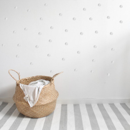 Stickstay - Wallstickers, Prickar Ljusgrå