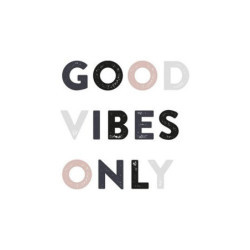Stickstay - Wallstickers, Good vibes only