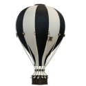 Super Balloon - Luftballong Medium svart / gräddvit