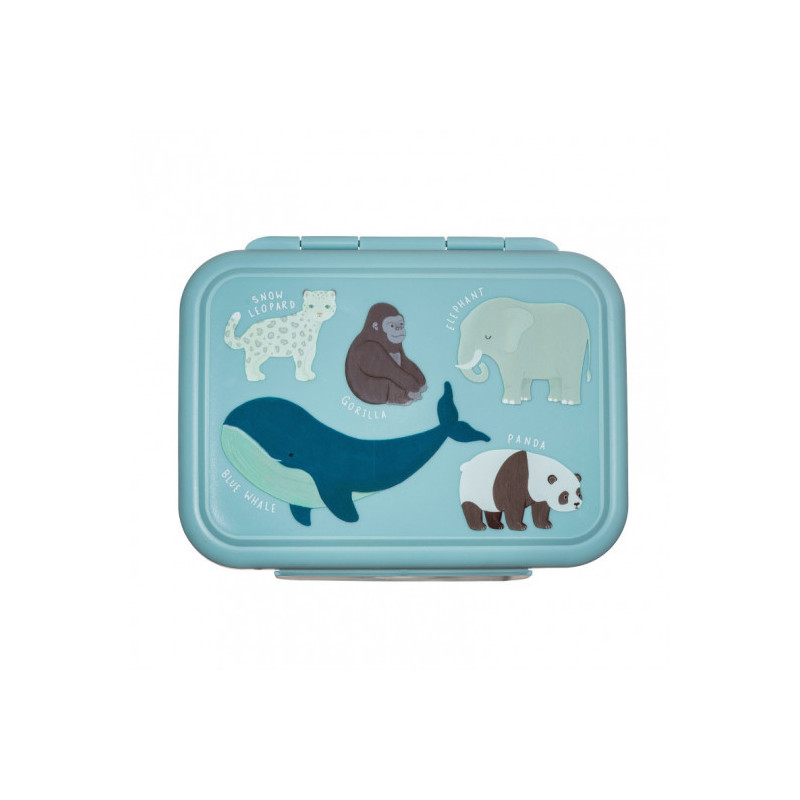 Sass & Belle - Lunchlåda i metall, Djur