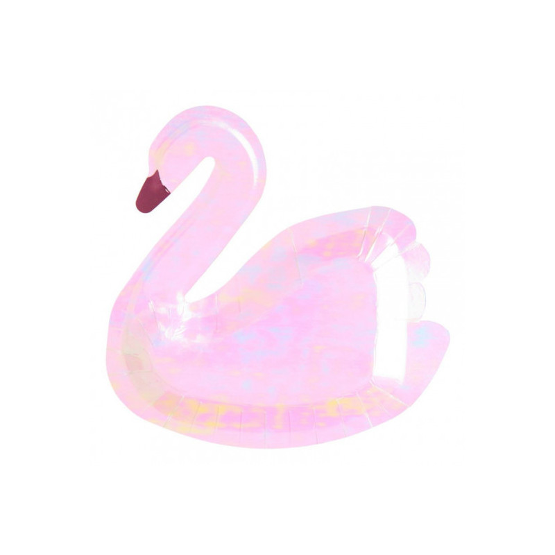 Meri Meri - Svan engångstallrikar