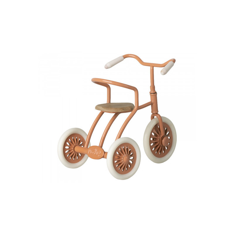 Maileg - Abri à tricycle Mouse, coral