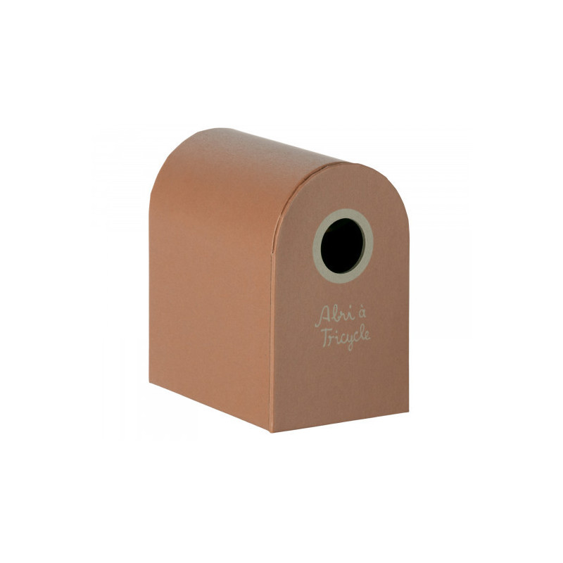 Maileg - Abri à tricycle Mouse, coral