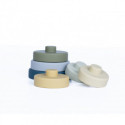 Pellianni - Silicone Stacking Toy Bluish