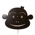 Roommate - Monkey Lamp - Black