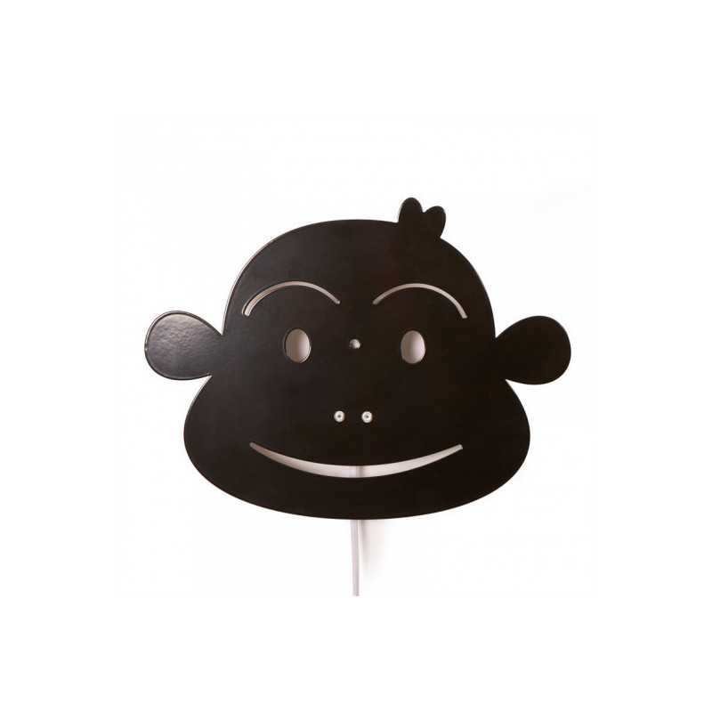 Roommate - Monkey Lamp - Black