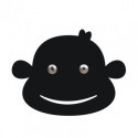Roommate - Monkey Hook - Black