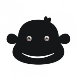 Roommate - Monkey Hook - Black