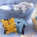 Roommate - Wash Gloves, Koala/Tiger/Elefant