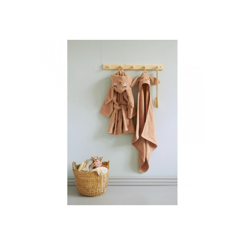 Roommate - Bathrobe - BUNNY, rose (1-2 years)