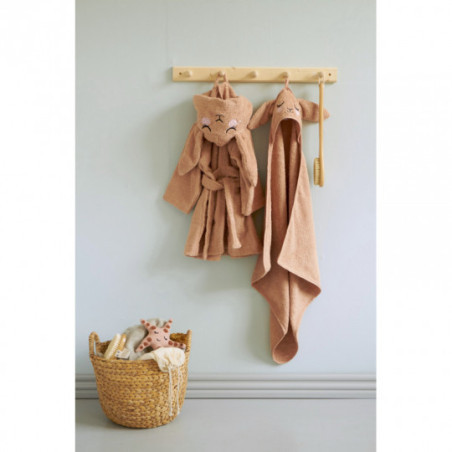 Roommate - Bathrobe - BUNNY, rose (3-4 years)