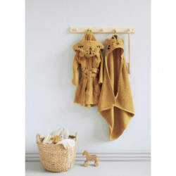 Roommate - Bathrobe - TIGER, ochre (3-4 years)