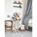 Roommate - Bathrobe - MOUSE grey (3-4 years)