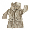 Roommate - Bathrobe - MOUSE grey (3-4 years)