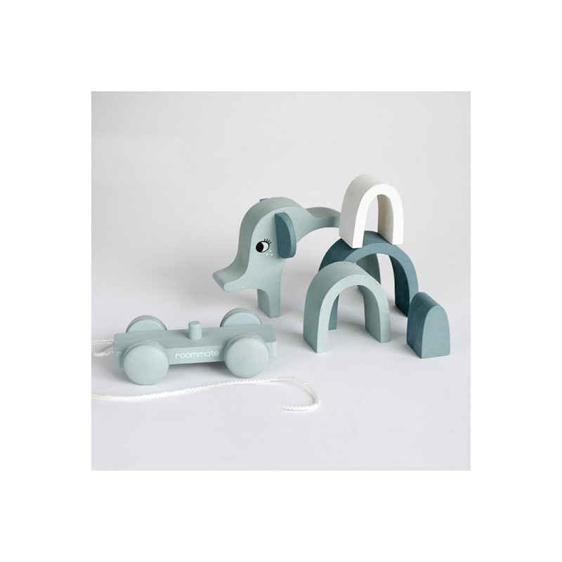 Roommate - Elephant - Pull-along & Stacking Toy