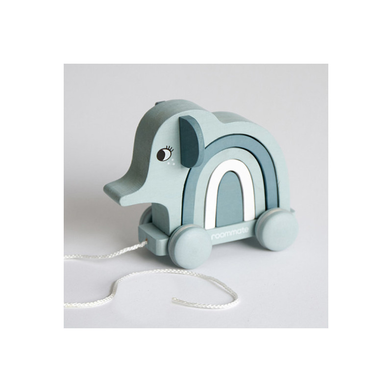 Roommate - Elephant - Pull-along & Stacking Toy