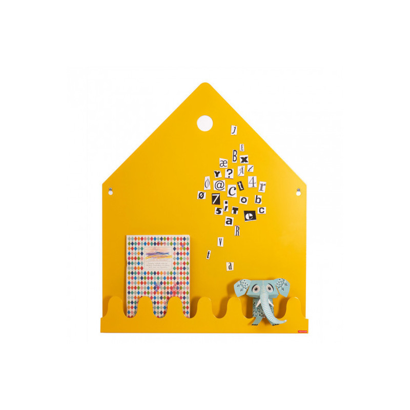 Roommate - Village Magnetic board Yellow