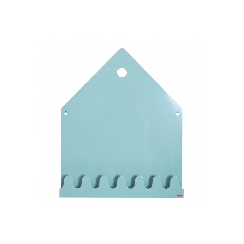 Roommate - Village Magnetic board Pastel blue/green