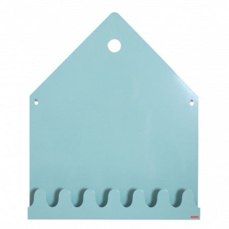 Roommate - Village Magnetic board Pastel blue/green