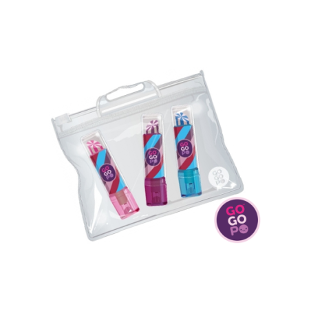 Keycraft - GoGoPo Lipstick Eraser 3pk