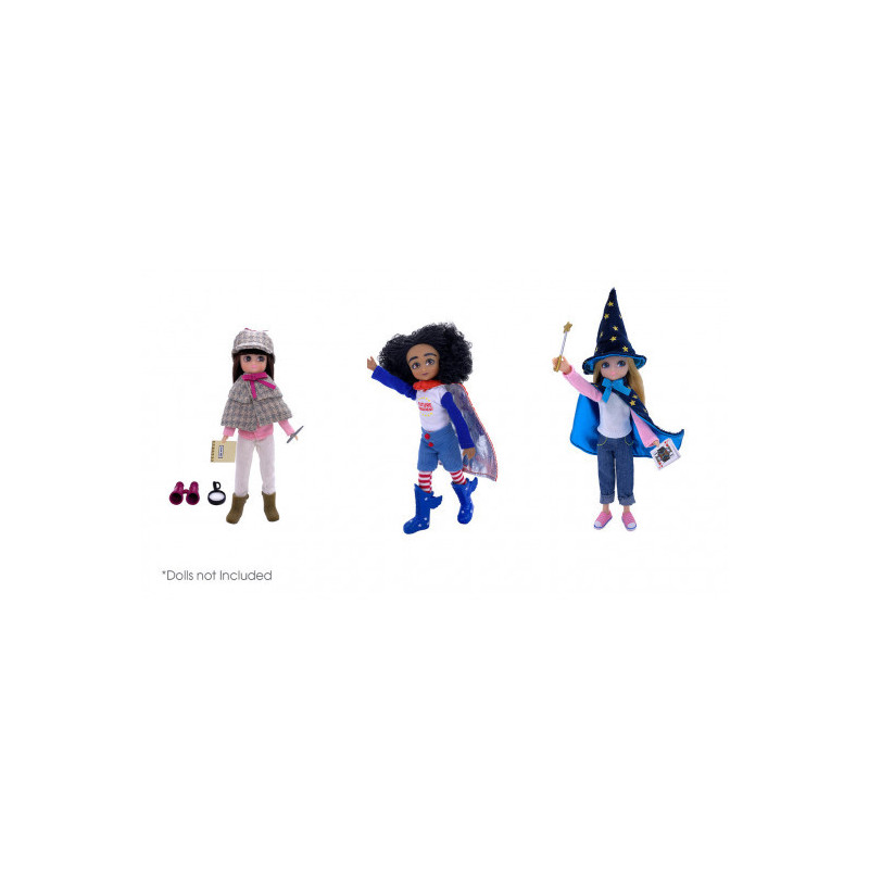 Lottie - Dress Up Party Multipack of 3 Outfits