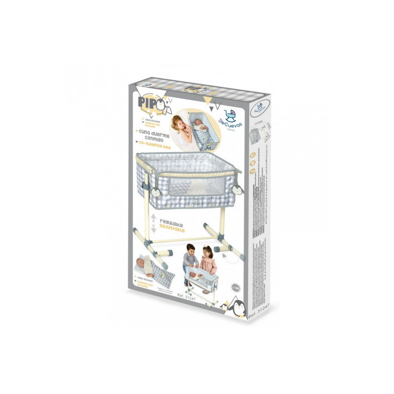 DeCuevas Toys - Spjälsäng till dockan