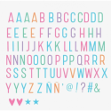 A little lovely company - Letter set pastel lightbox