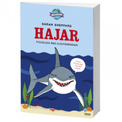 Bonnier - Jorden runt. Hajar - Pysselbok med klistermärken