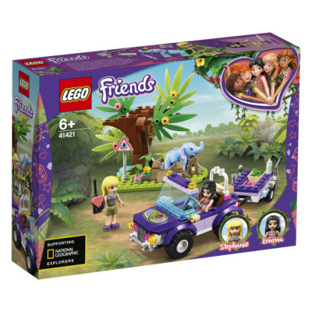 LEGO Friends - Djungelräddning med elefantunge