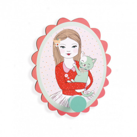 Djeco - Coat hanger,  Miss