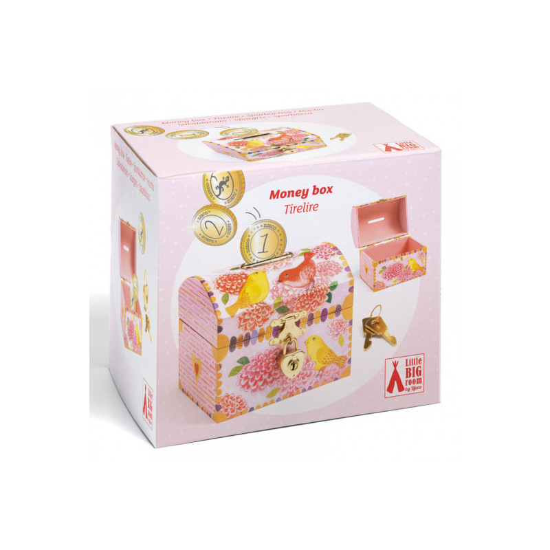 Djeco - Money Box, Birds