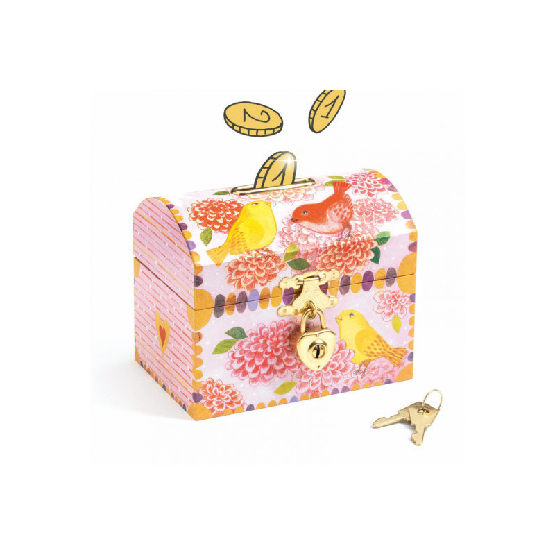 Djeco - Money Box, Birds