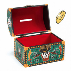 Djeco - Money Box, Pirate