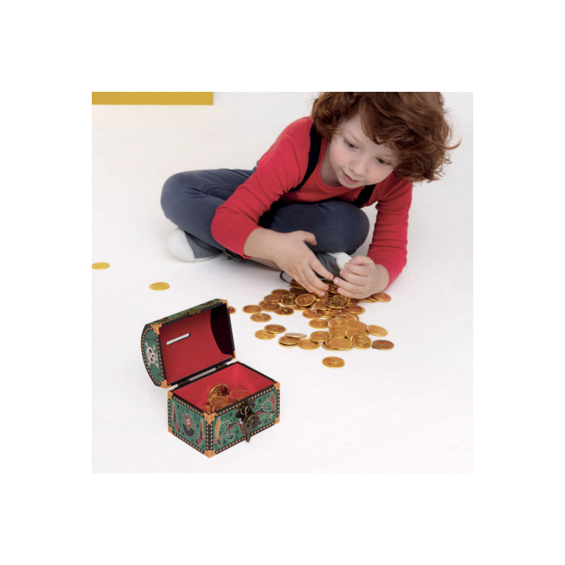 Djeco - Money Box, Pirate