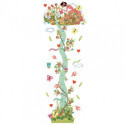 Djeco - Height chart - Young girl in the garden