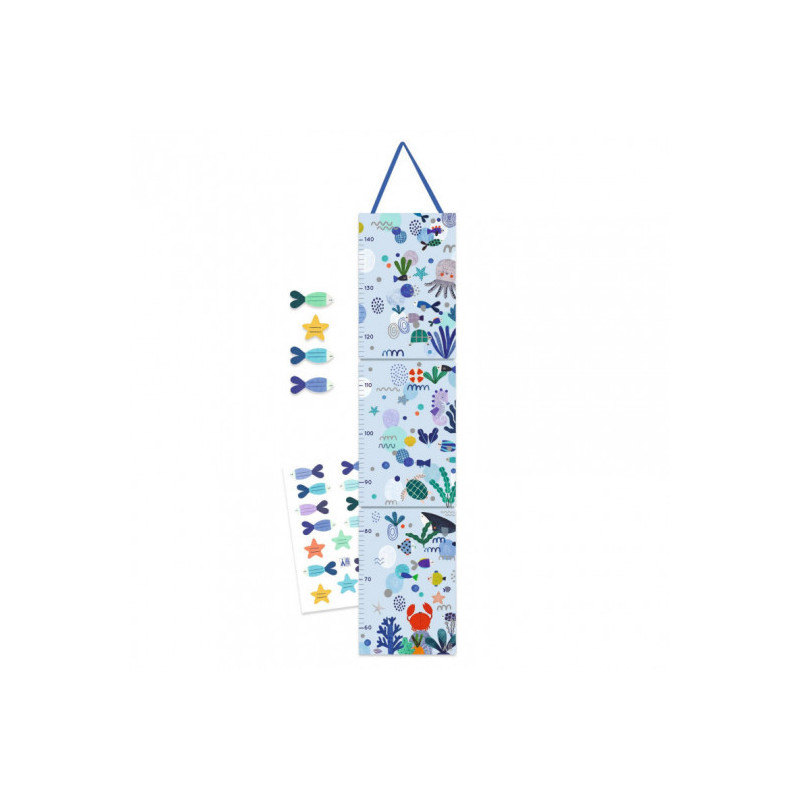 Djeco - Height chart - Aquatic life