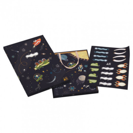 Djeco - Height chart - Space
