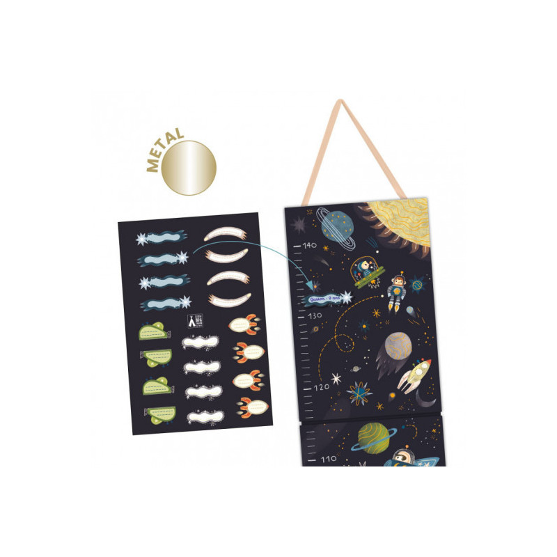 Djeco - Height chart - Space