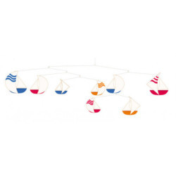 Djeco - Mobile, Sailboats