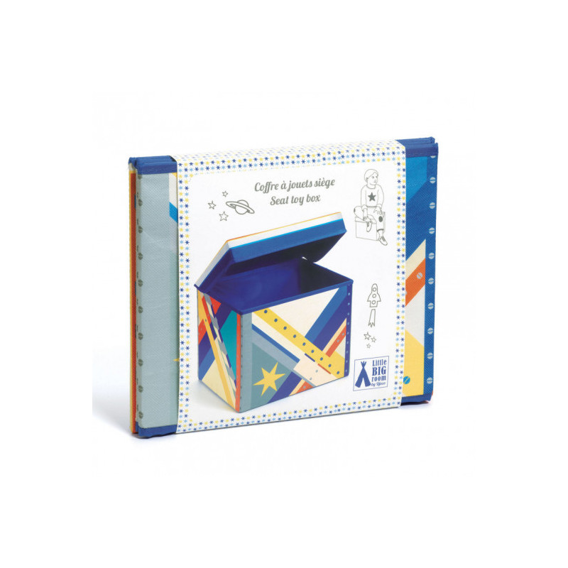 Djeco - Rocket toy box